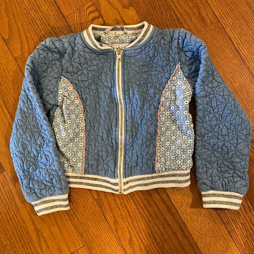 Kidpik Girls Quilted Zip Up Jacket S (7/8)
